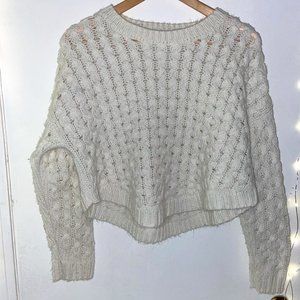 White Knit Sweater